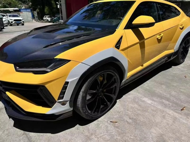Dry Carbon Fiber URUS 1016 Kits for Excellent Quality Front Lip Wide Body Rear Diffuser Hood Wing 2023-2025